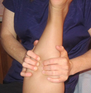 Deep Tissue Massage Sports leg